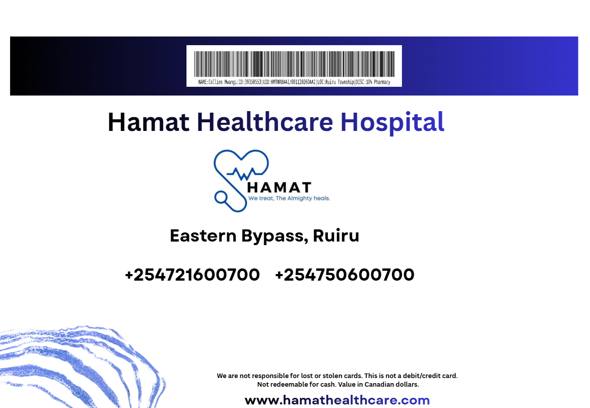 HAMAT Smart Card — Back